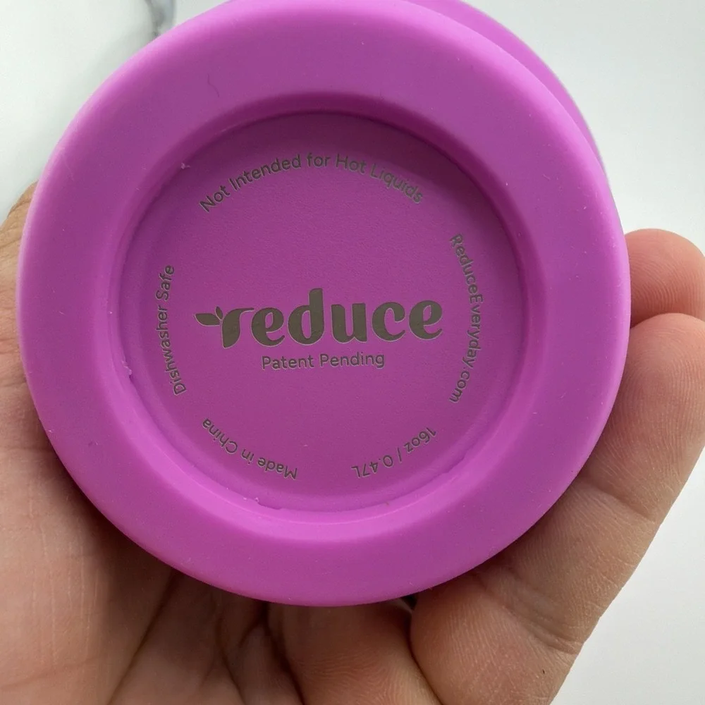 REDUCE‎ Saltini 16 oz Cocktail Tumbler Insulated Sunset Fuchsia Pink New